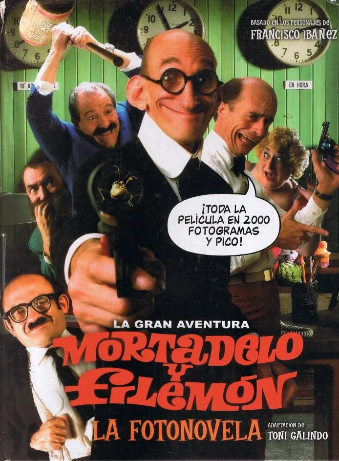 La gran aventura Mortadelo y Filemón. La fotonovela