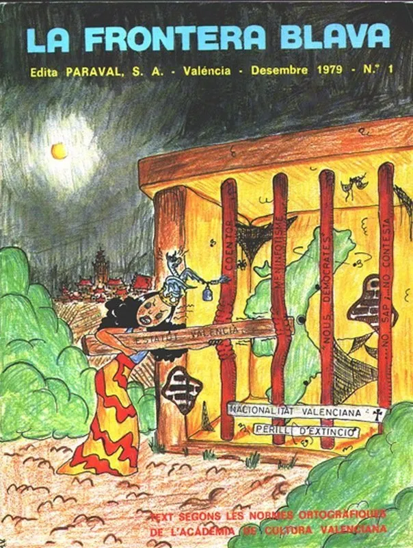 La frontera blava