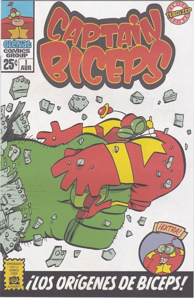 Captain Biceps. ¡Los orígenes de Biceps!