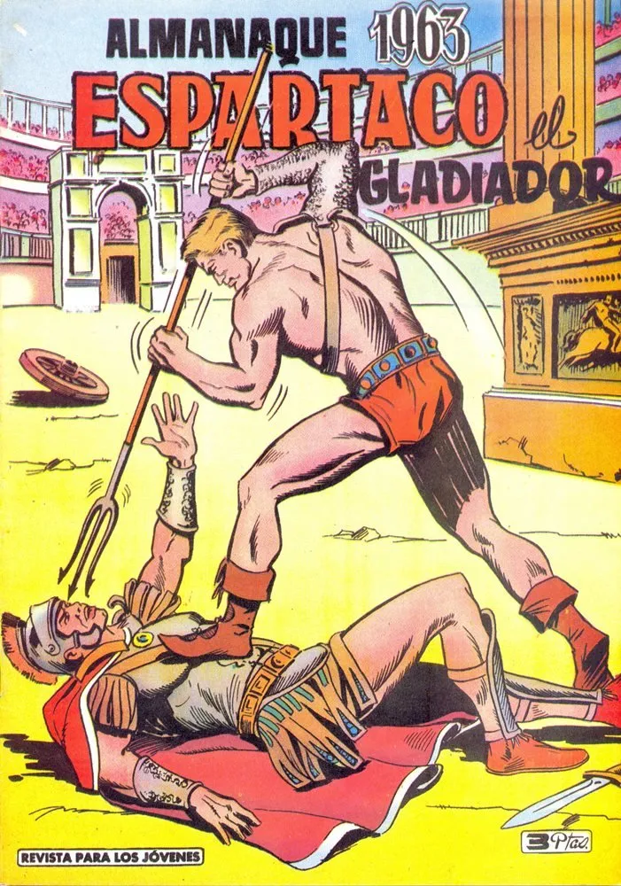 Espartaco el gladiador. Almanaque 1963