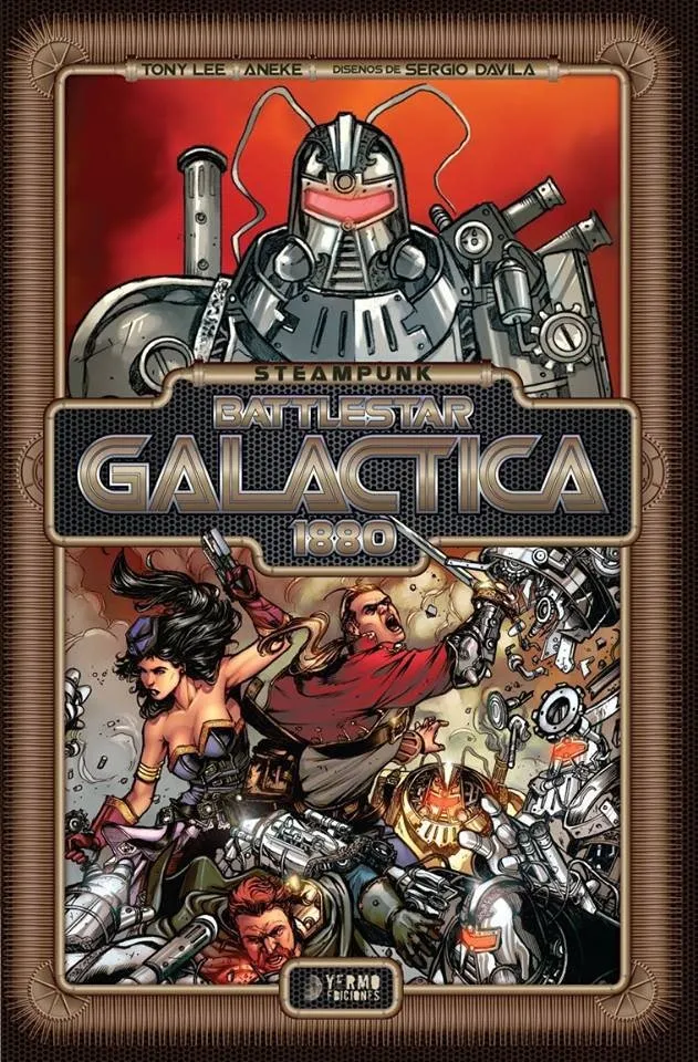 Steampunk BattleStar Galactica 1880 (Yermo Ediciones)
