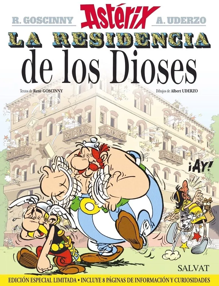 Astérix: La residencia de los dioses