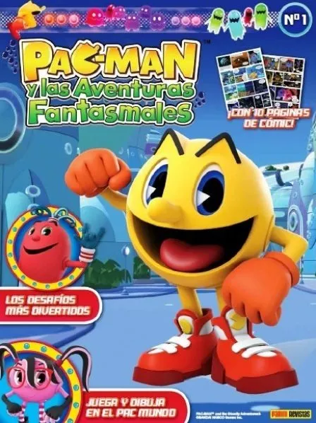 Pacman y las aventuras fantasmales