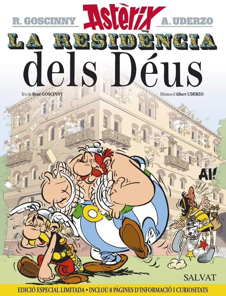 Astèrix: La residència dels Déus