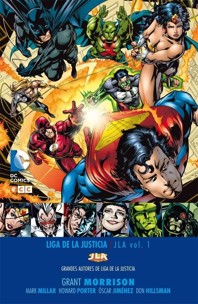 Grandes Autores de Liga de la Justicia: Grant Morrison