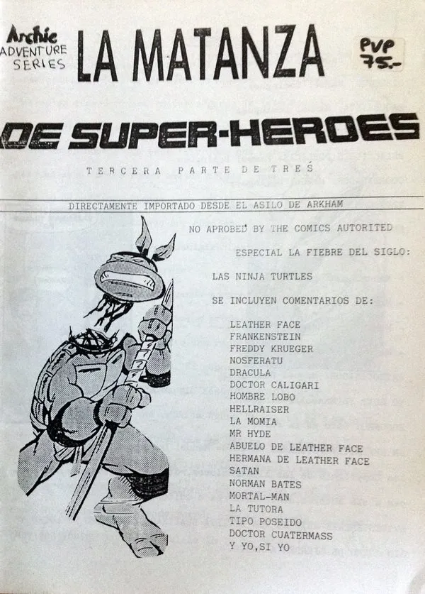 La matanza de super-heroes