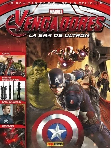 Los Vengadores. La era de Ultrón. Revista oficial de la película