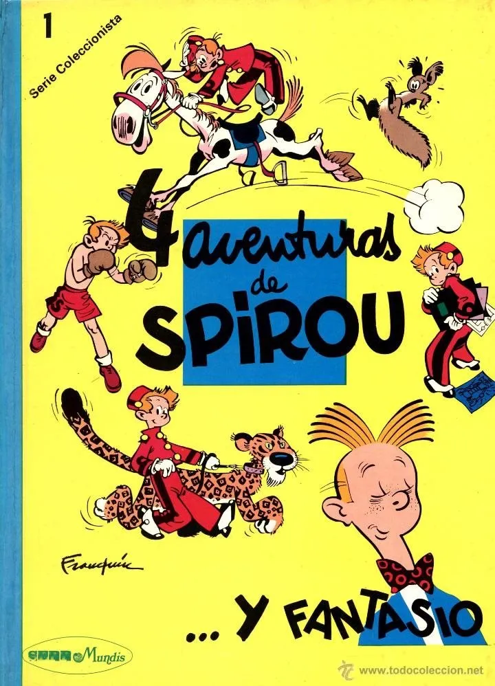 Serie Coleccionista. 4 aventuras de Spirou y Fantasio