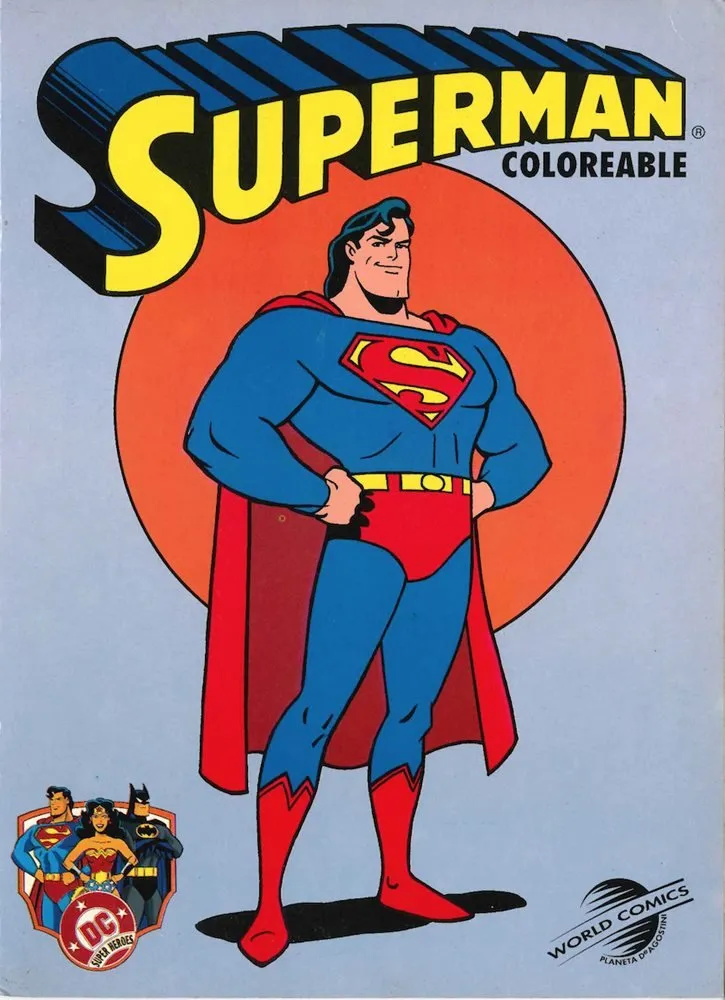 Superman Coloreable