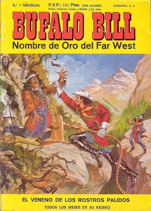 Bufalo Bill. Nombre de Oro del Far West