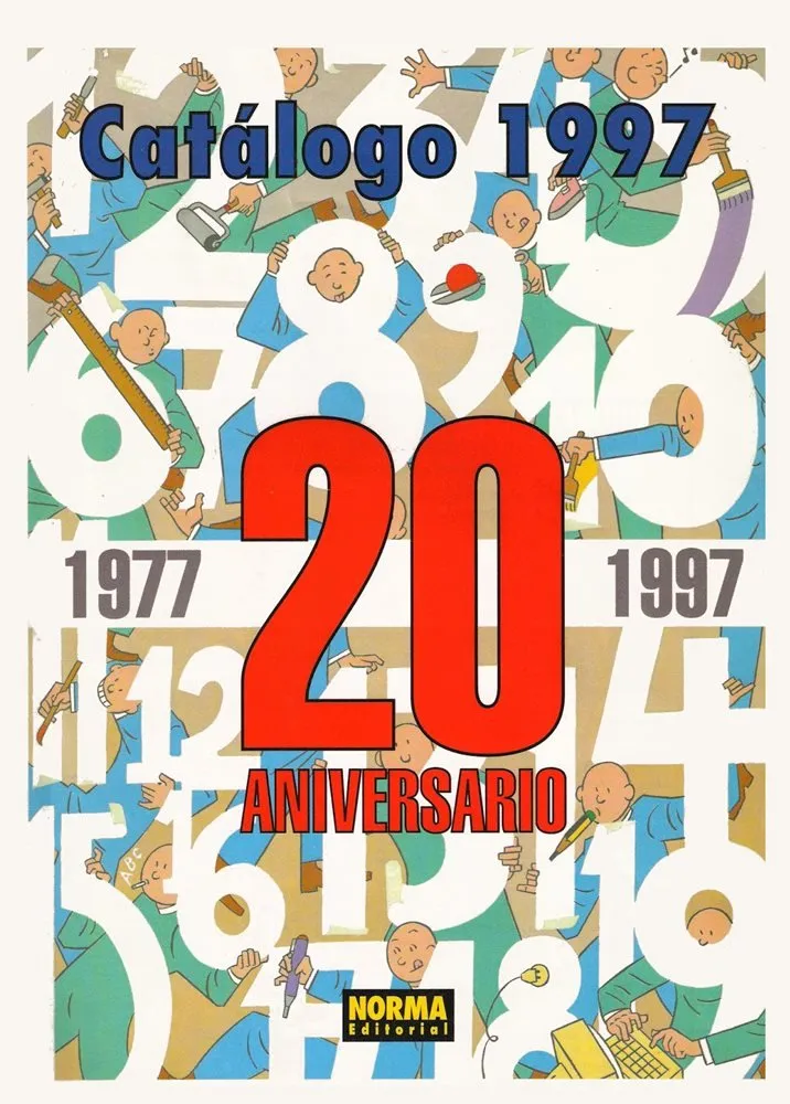 Catálogo Norma Editorial 1997. 20 Aniversario