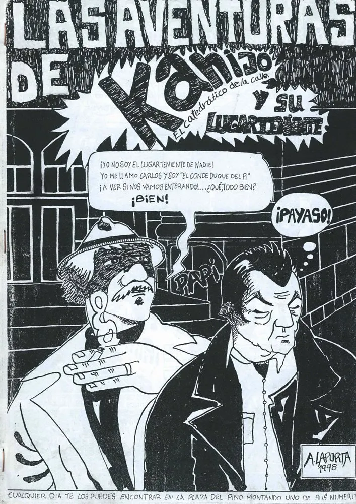Las aventuras de Kanijo, el catedrádico de la calle, y su lugarteniente (Autoedición)