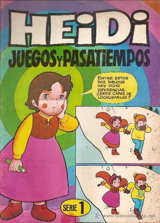 Heidi, juegos y pasatiempos