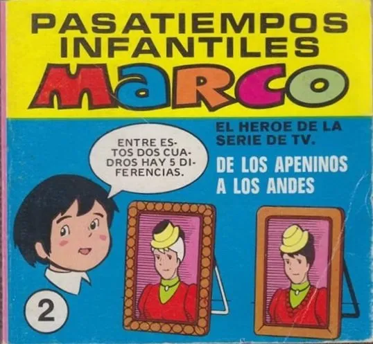 Pasatiempos infantiles Marco