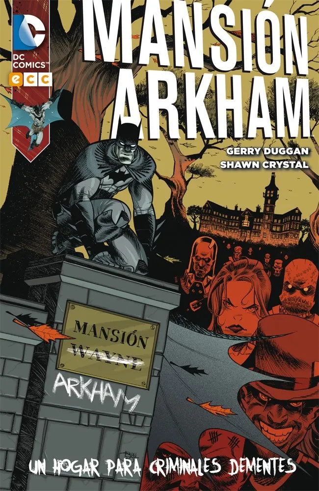 Mansión Arkham: un hogar para criminales dementes