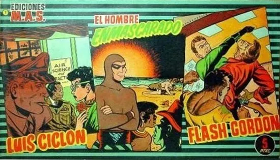 Flash Gordon, El Hombre Enmascarado, Luís Ciclón