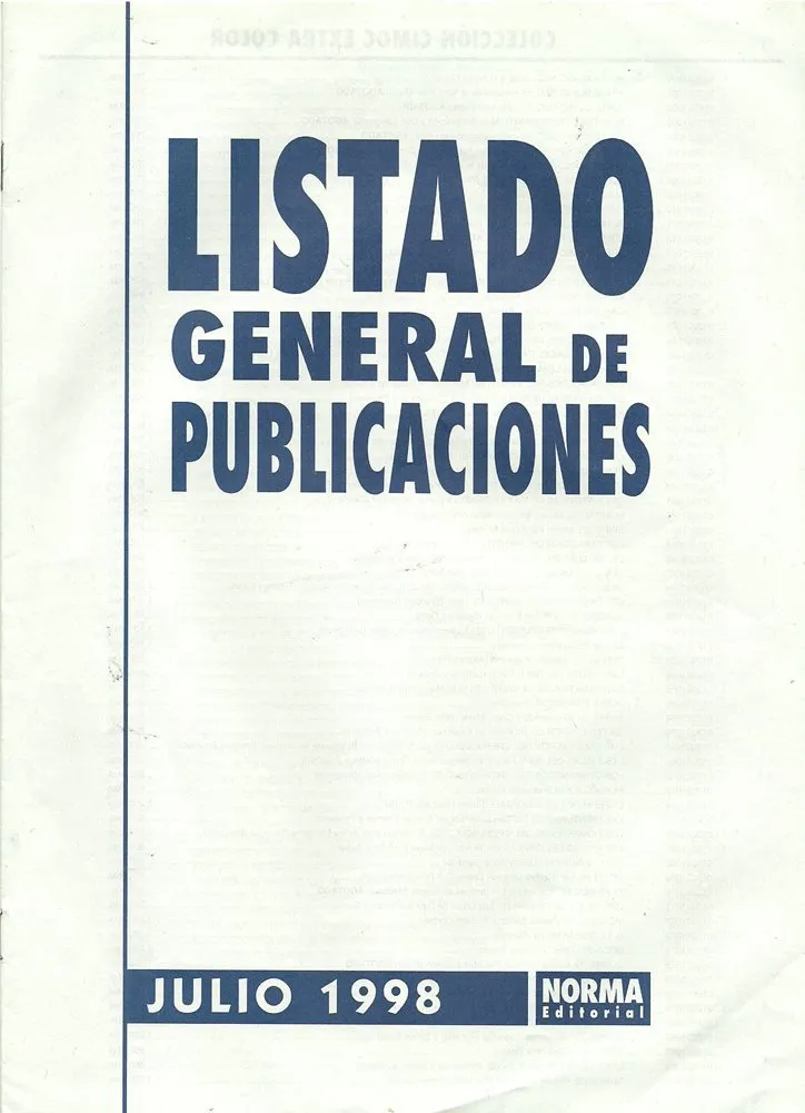 Listado General de Publicaciones