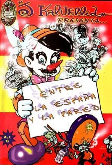 Entre la España y la pared (Autoedición)