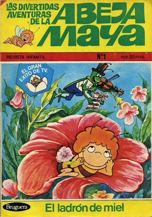 Las divertidas aventuras de la abeja Maya