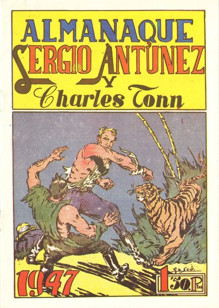 Sergio Antúnez y Charles Tonn (Almanaque 1947)