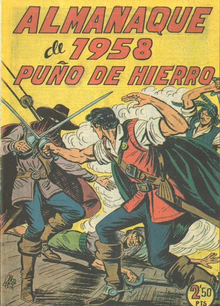 Puño de Hierro. Almanaque de 1958