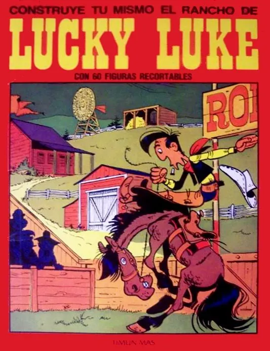 Construye tu mismo el rancho de Lucky Luke