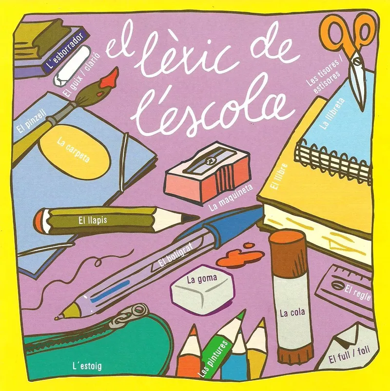 El lèxic de l'escola