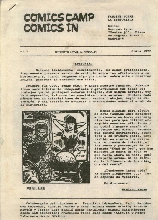 CCCI. Comics Camp, Comics In / El Golem