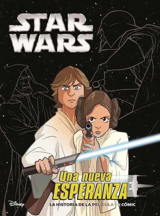 Star Wars La historia de la pelicula en comic