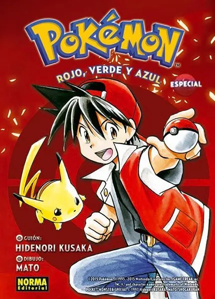 Pokémon. Rojo, Verde y Azul. Especial