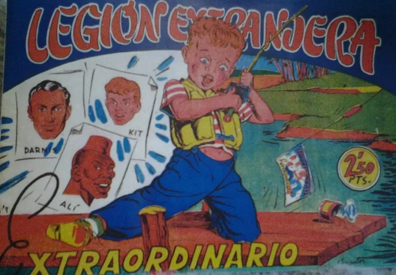 Legión extranjera. Extraordinario