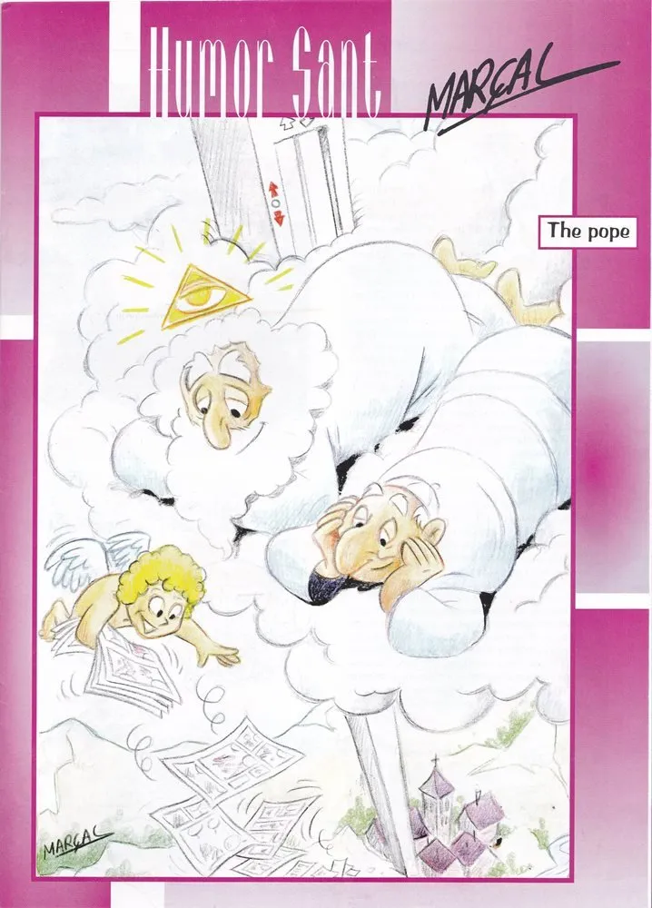 Humor Sant. The pope