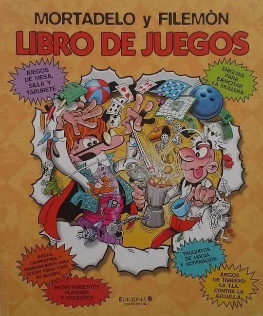 Mortadelo y Filemón. Libro de juegos