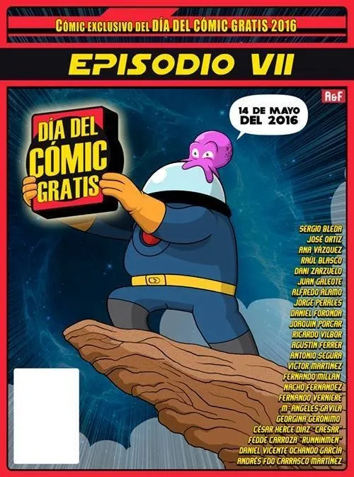 Episodio VII. Cómic exclusivo del Día del Cómic Gratis Español 2016