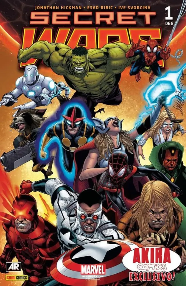 Secret Wars (2015 Portadas alternativas)