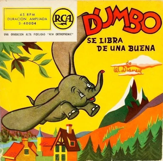 Disco Cuento RCA Disney