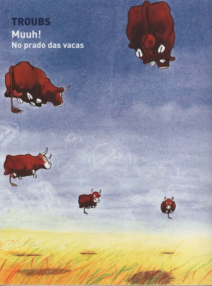 Muuh! No prado das vacas