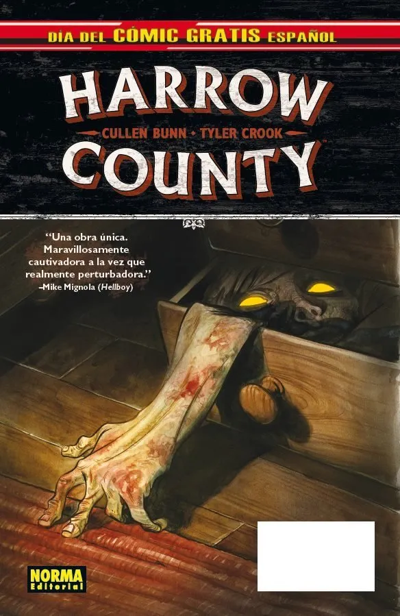 Harrow County. Día del Cómic Gratis Español 2016