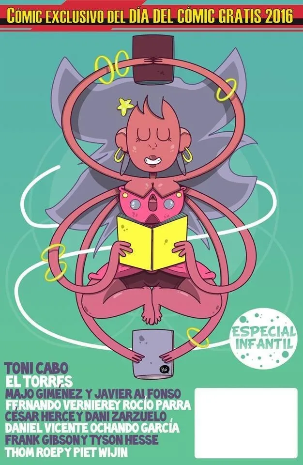Cómic exclusivo especial infantil. Día del Cómic Gratis Español 2016