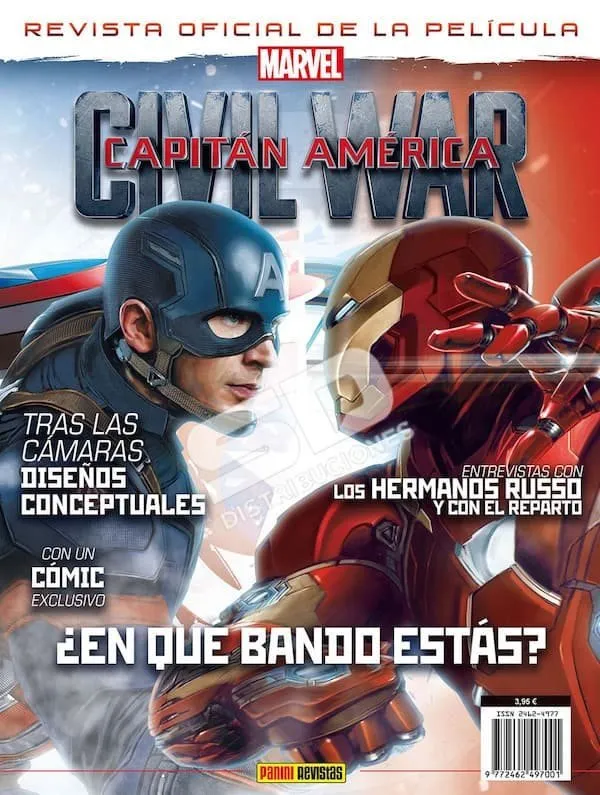 Civil War Capitán América. Revista oficial de la película