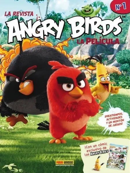 La revista Angry Birds La película