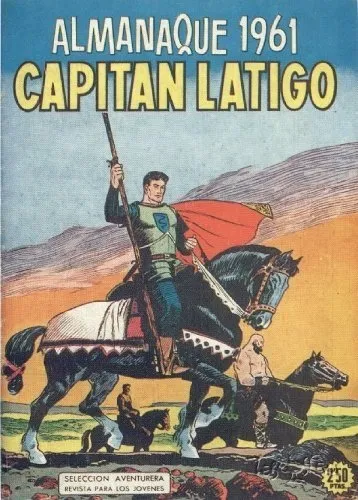 El Capitán Látigo. Almanaque 1961