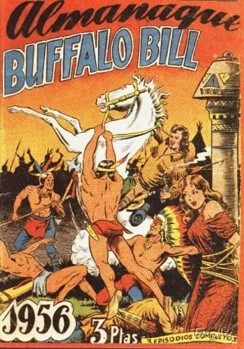 Aventuras de Buffalo Bill. Almanaque 1956