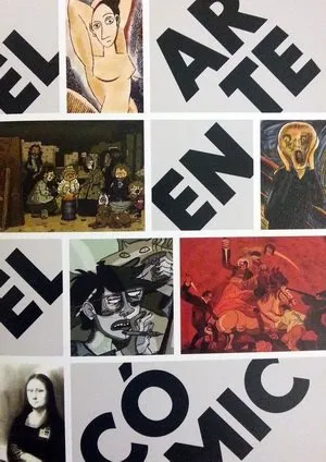 El arte en el comic. Catálogo de la exposición.