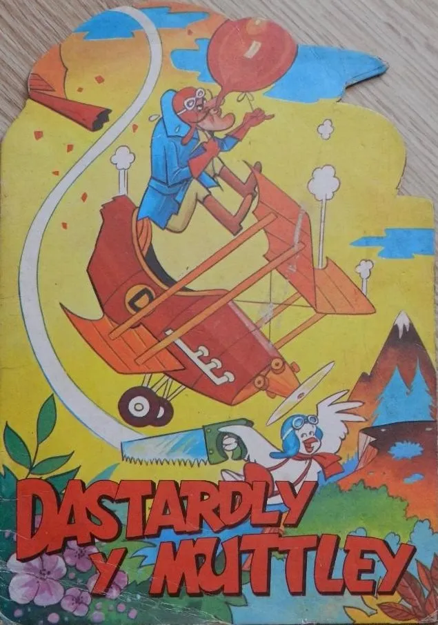 Troquelados Teledibujos. Serie Dastardly y Muttley