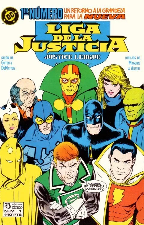 Liga de la Justicia / Liga de la Justicia internacional / Liga de la Justicia de América (1988-1992)