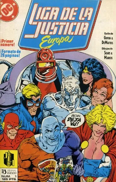 Liga de la Justicia Europa (1989-1992)