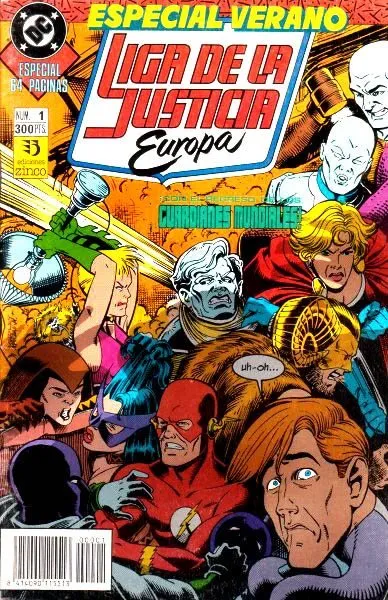 Liga de la Justicia Europa Especial Verano 1991