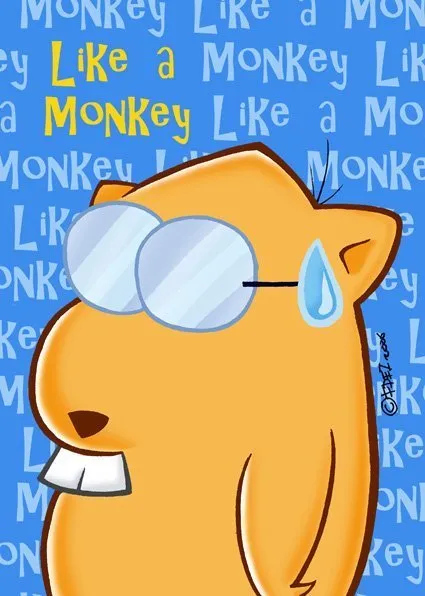 Like a monkey