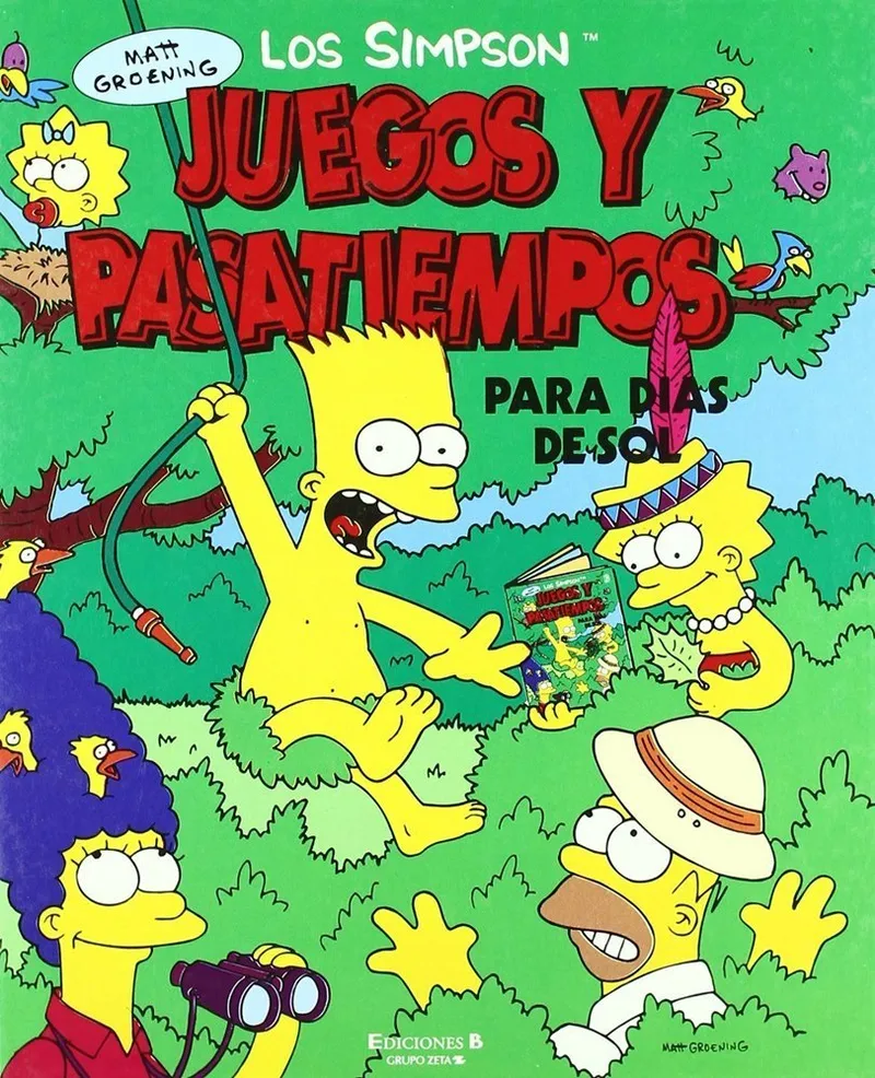 Los Simpson: Juegos y pasatiempos para días de sol
